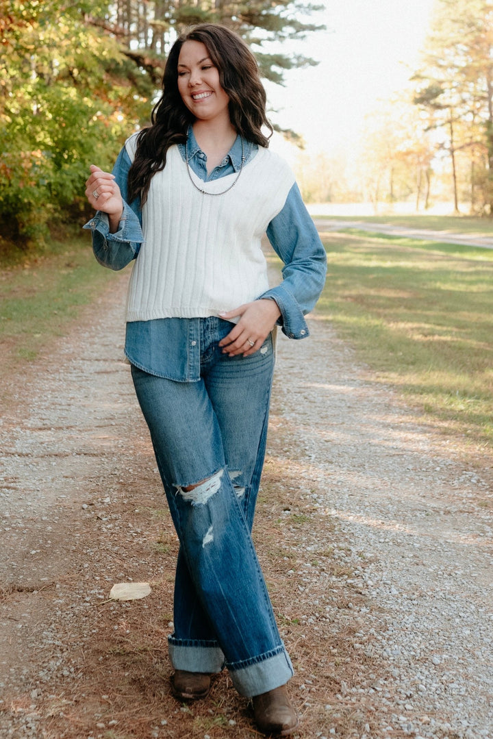 Montana Sweater Vest - Lunabelle West
