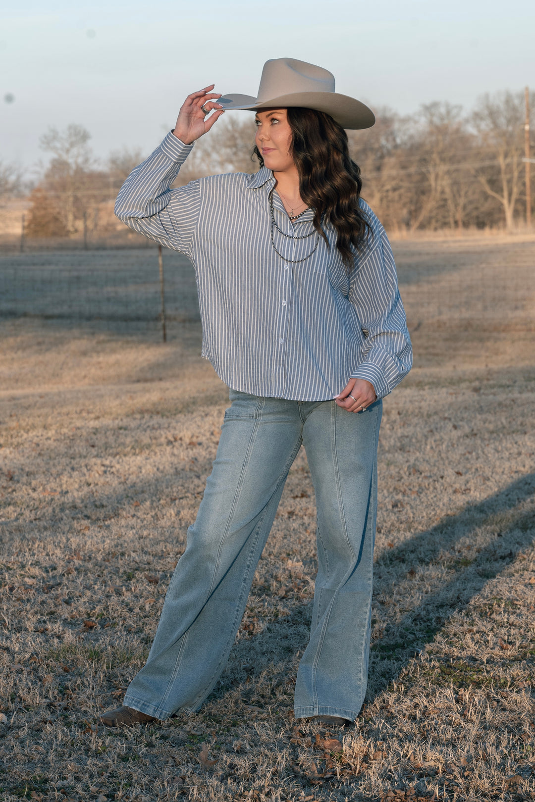 Rowen Button Down Top