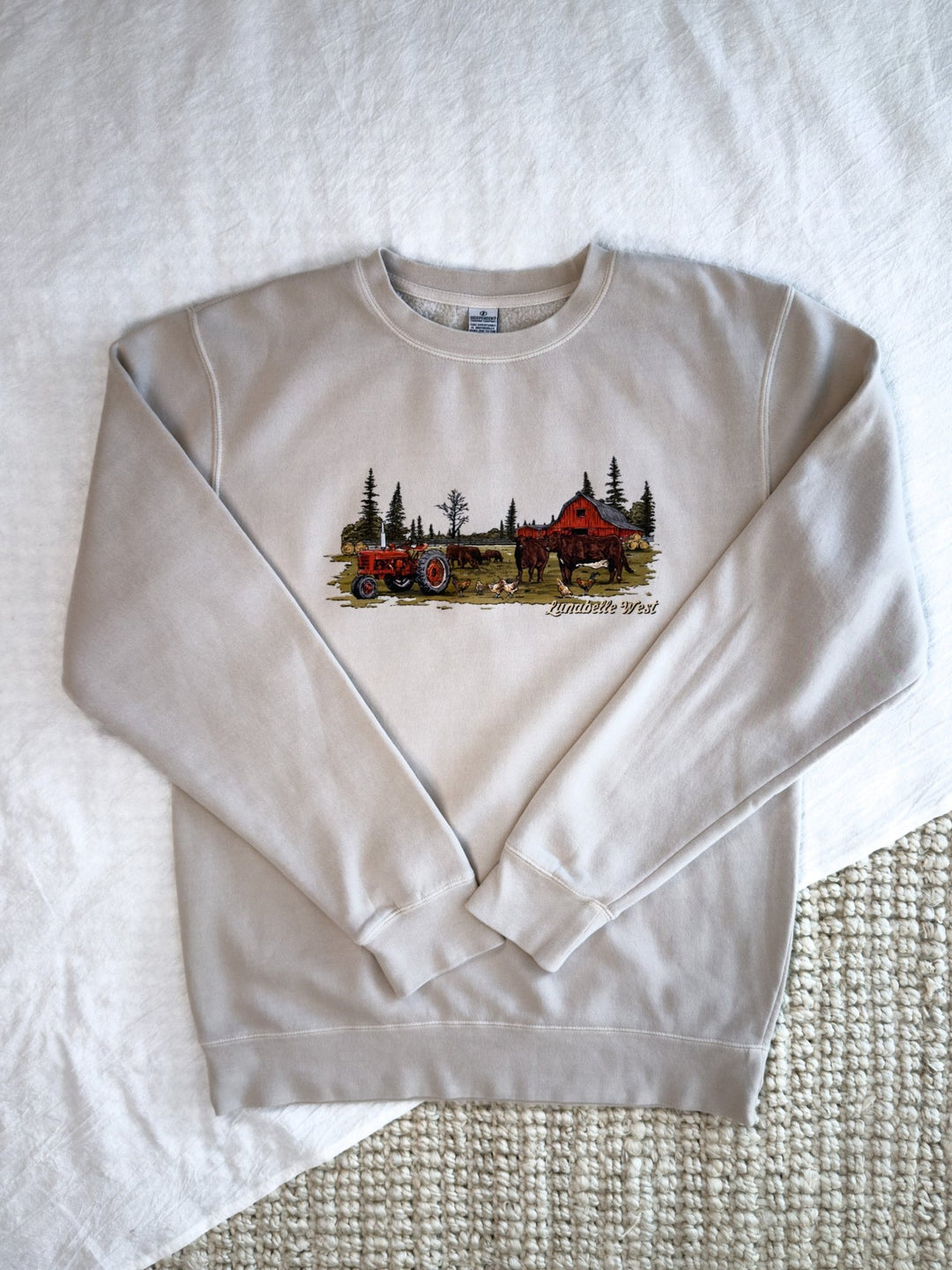 Homestead Morning Crewneck - Lunabelle West