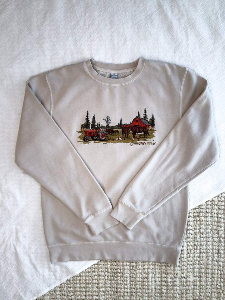 Homestead Morning Crewneck - Lunabelle West