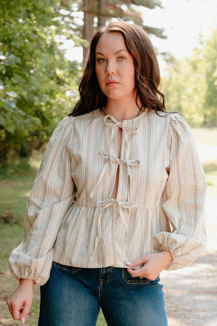 Cimarron Corduroy Top - Lunabelle West