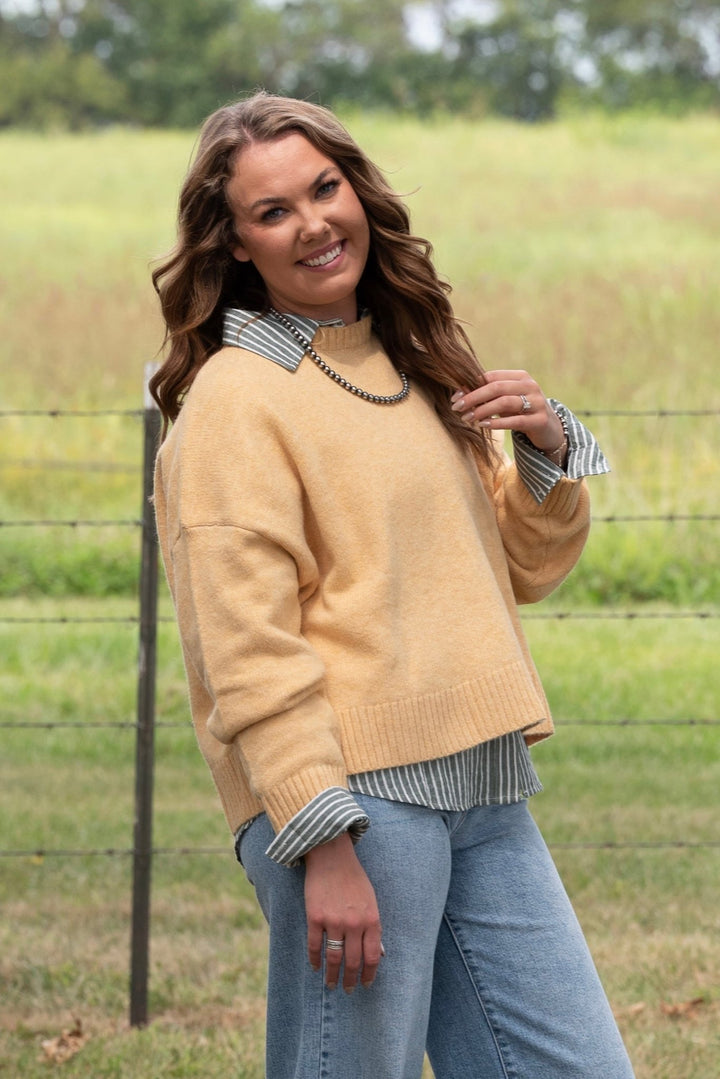 Amber Bow Sweater - Lunabelle West