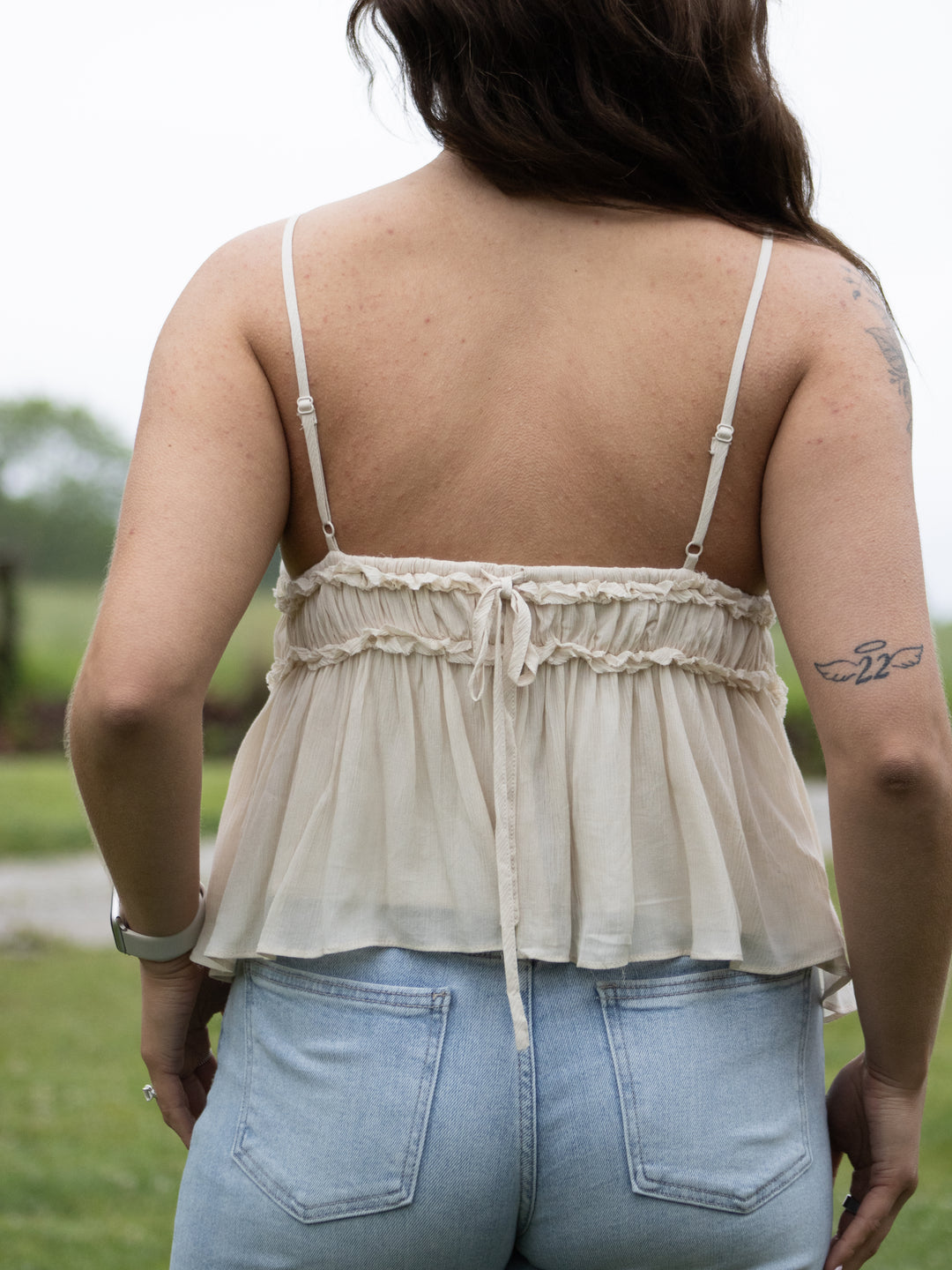 Cheyenne Gauzy Tank