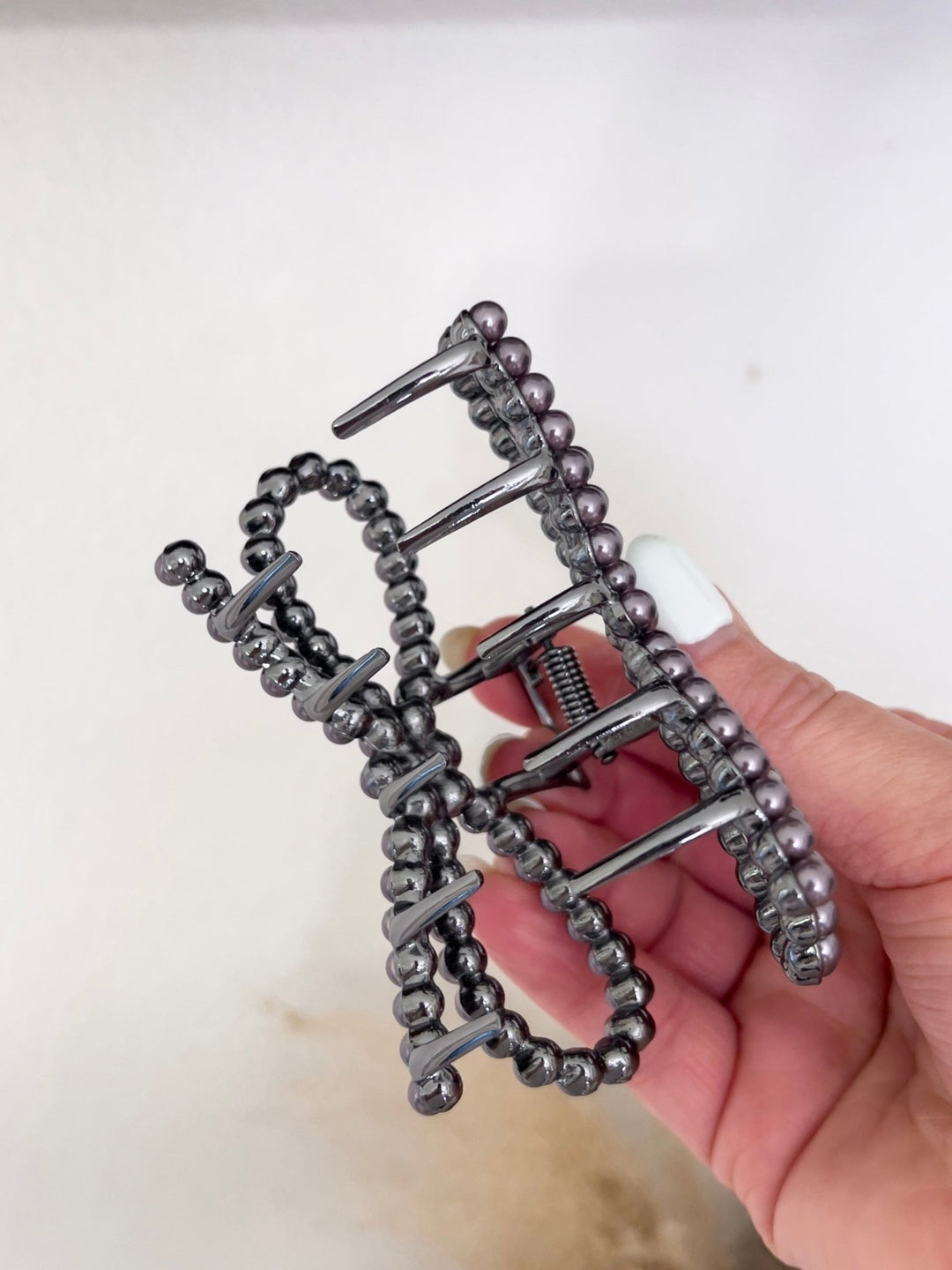 Emmet Bow Claw Clip - Lunabelle West