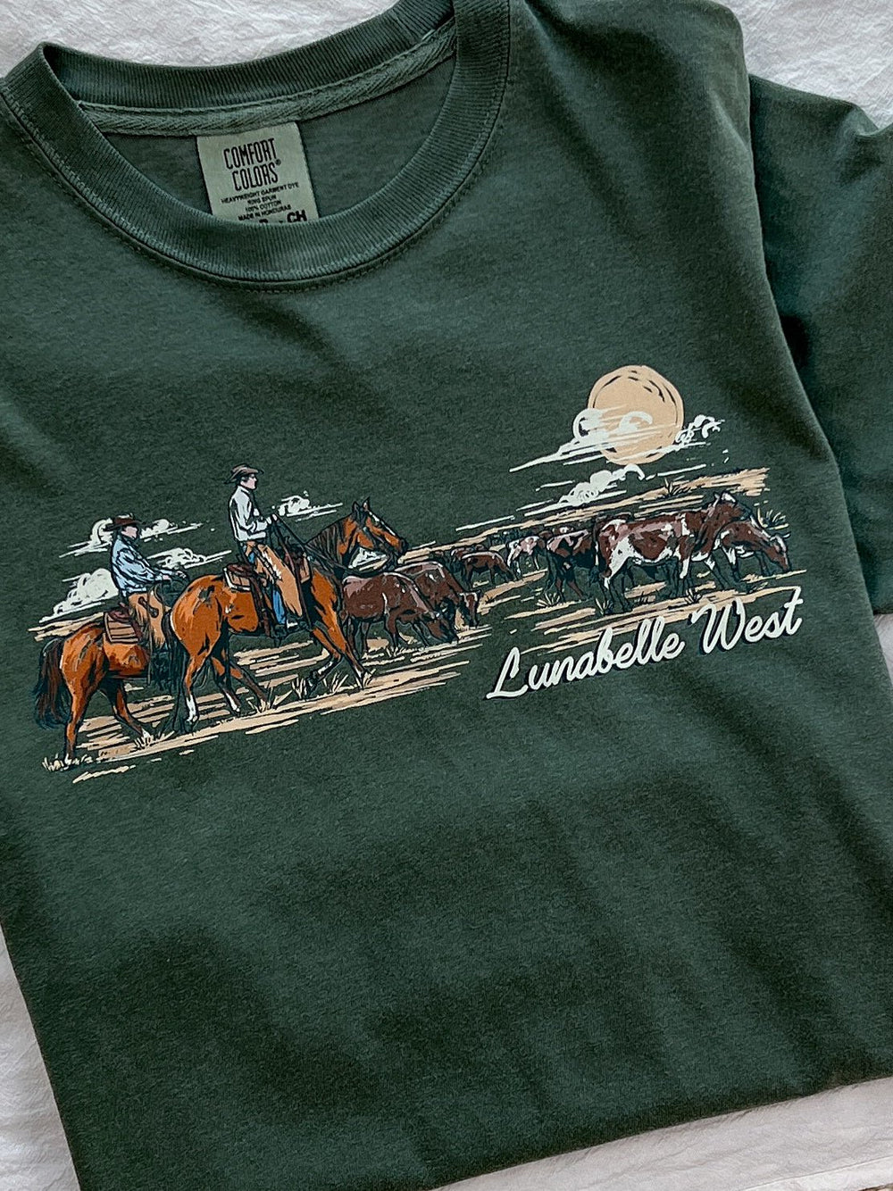 Roundup Tee - Lunabelle West