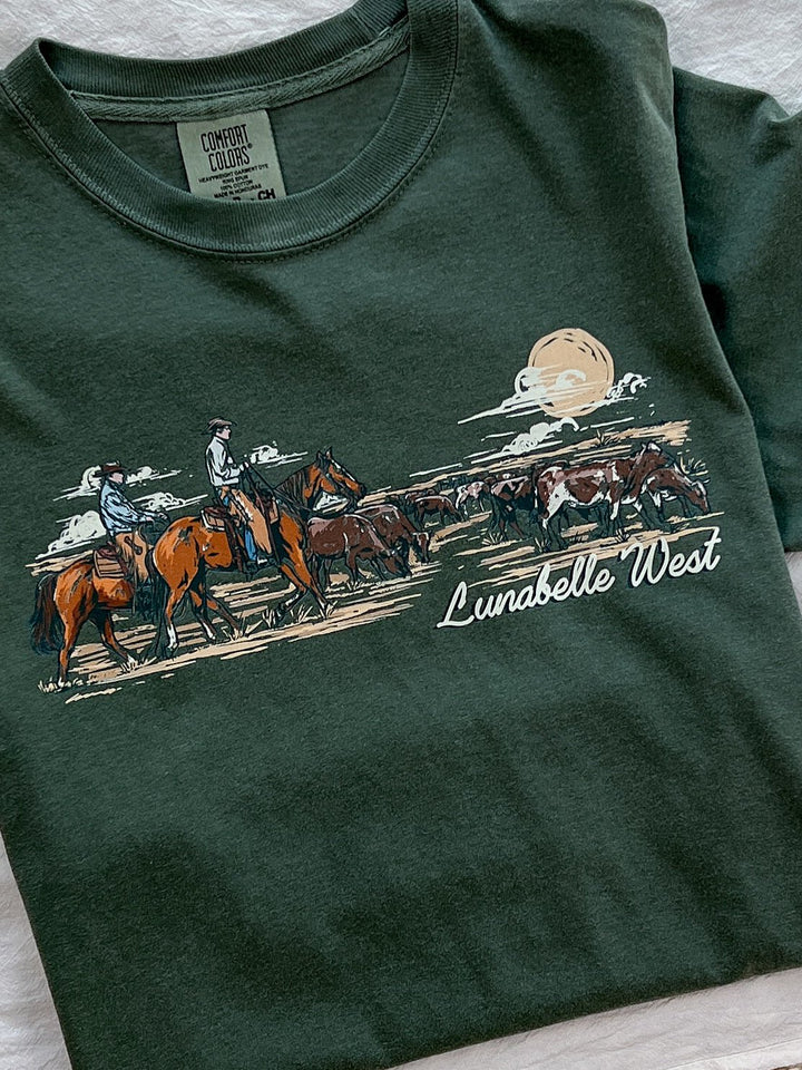 Roundup Tee - Lunabelle West
