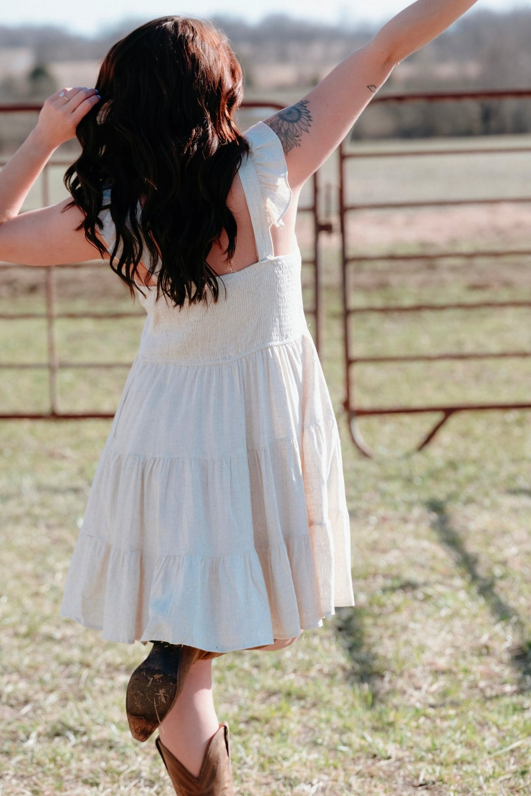 Gwendolyn Tiered Dress - Lunabelle West