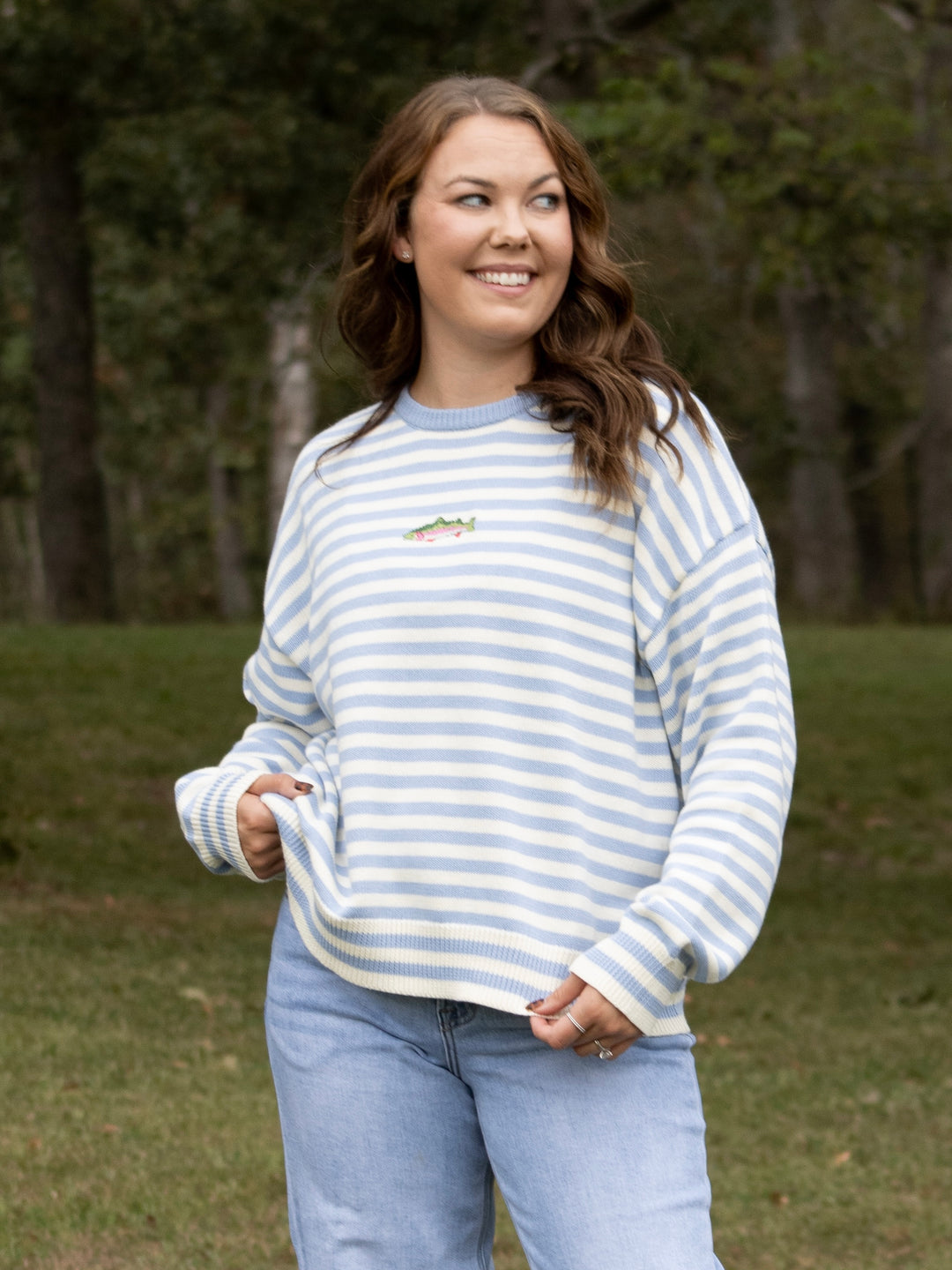 Riverside Trout Sweater