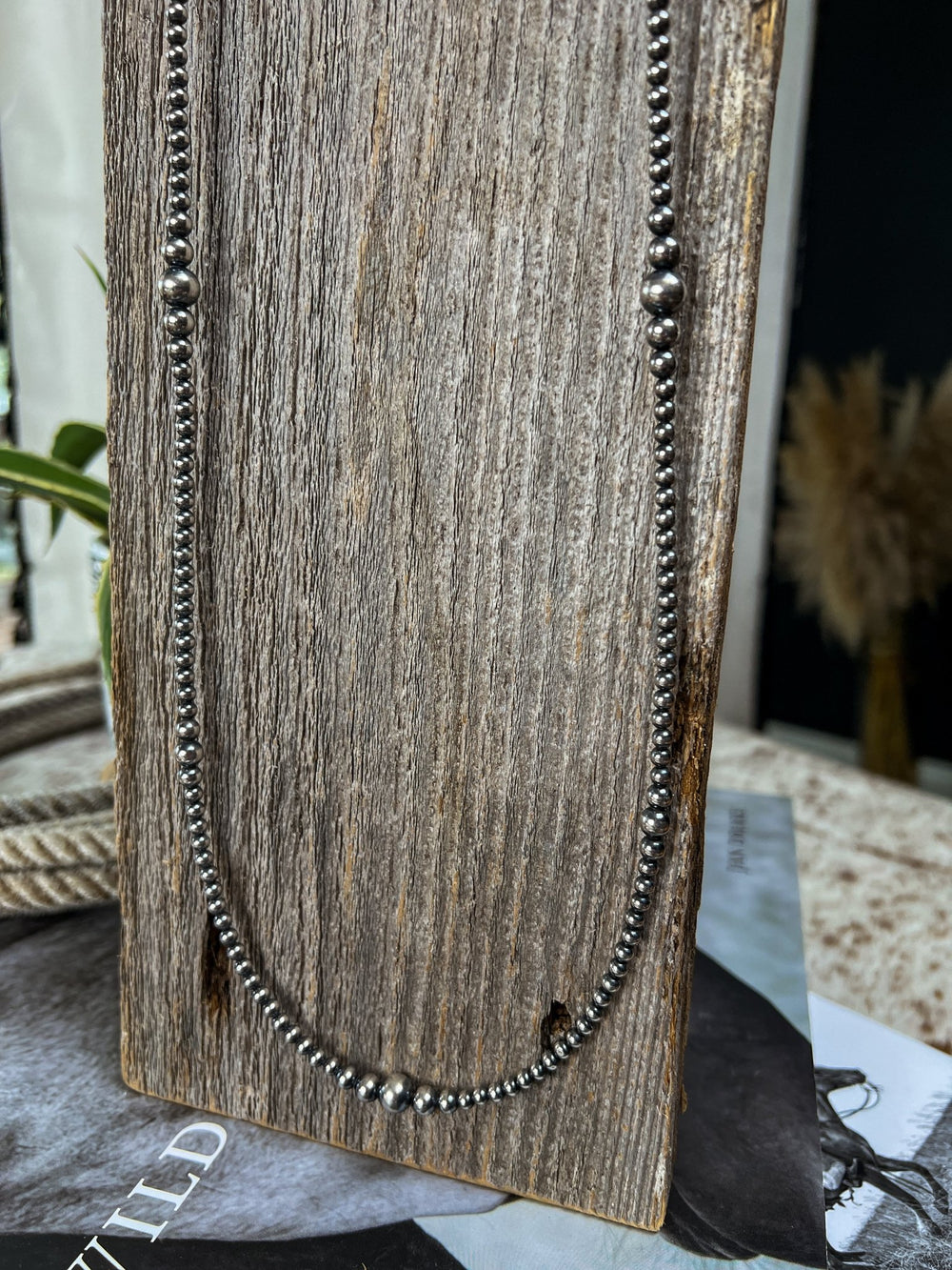 Claire 28" Sterling Silver Necklace - Lunabelle West