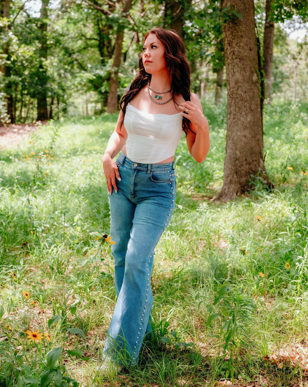 Durant Corset Top - Lunabelle West
