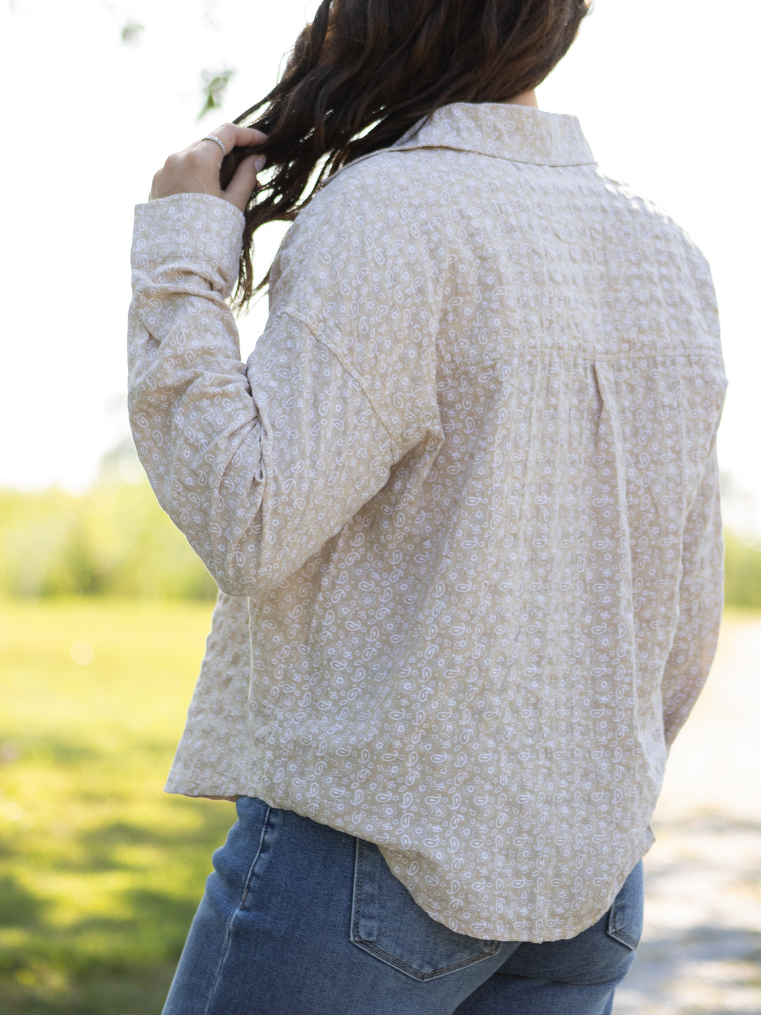 Harvest Paisley Button Down