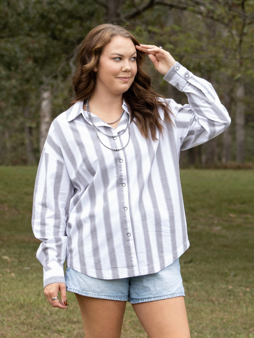 Sutton Stripe Button Down