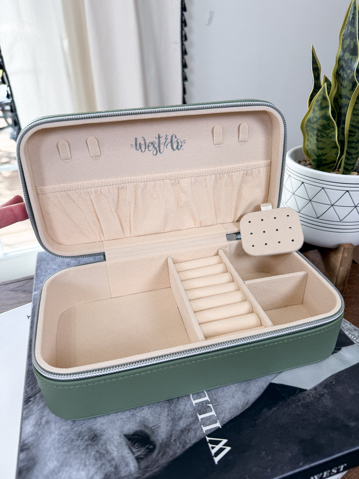 Westward Jewelry Case (Olive)