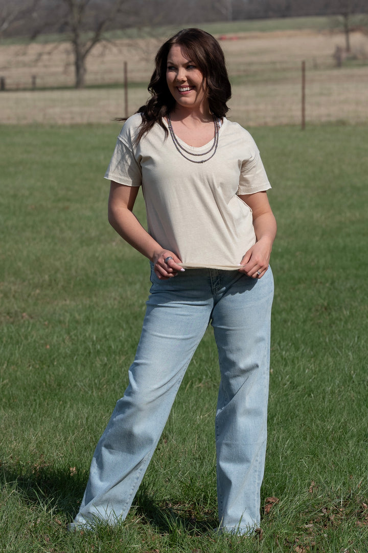 Raya V-Neck Tee