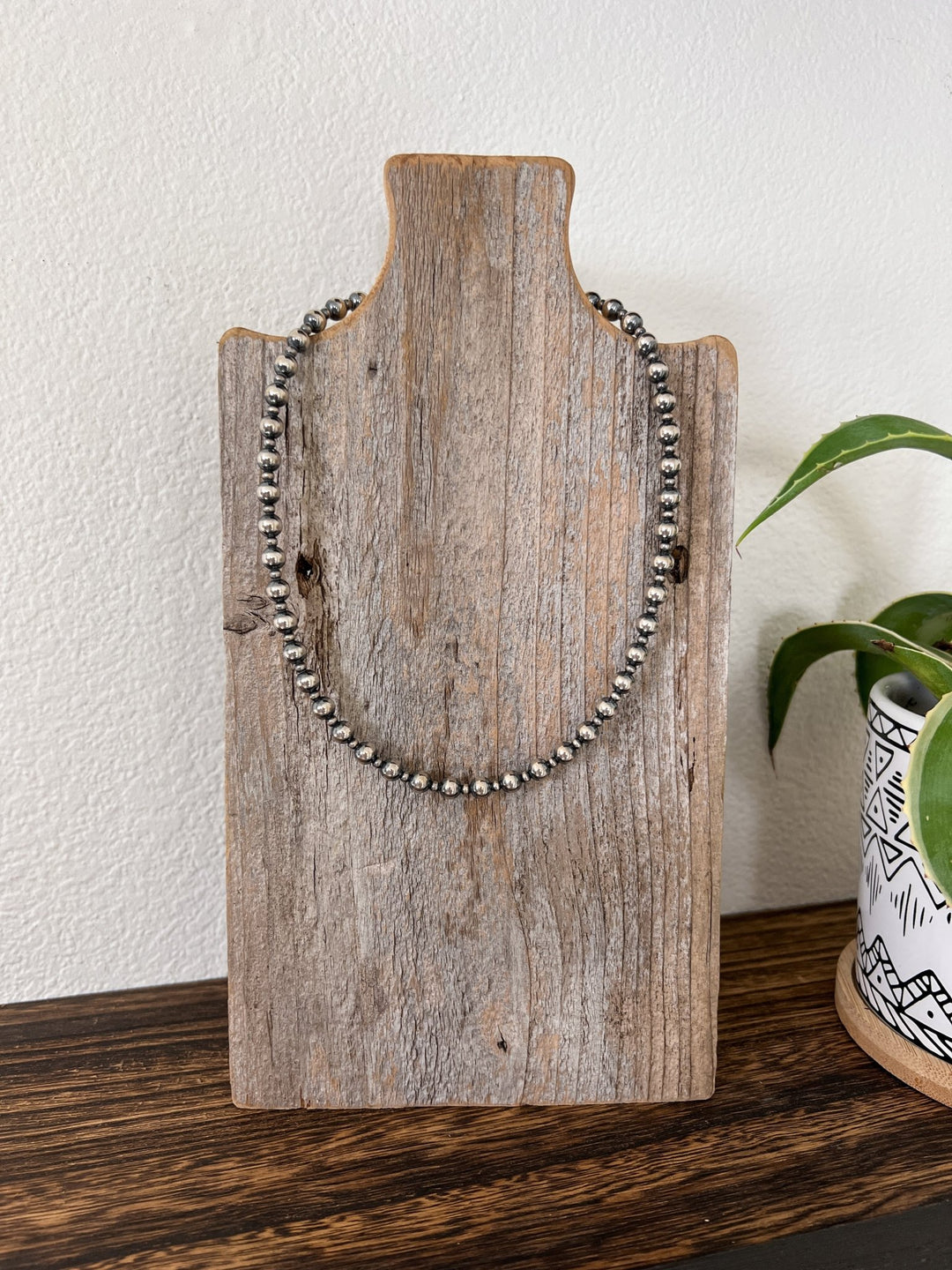 Bryson 14" Sterling Silver Necklace - Lunabelle West