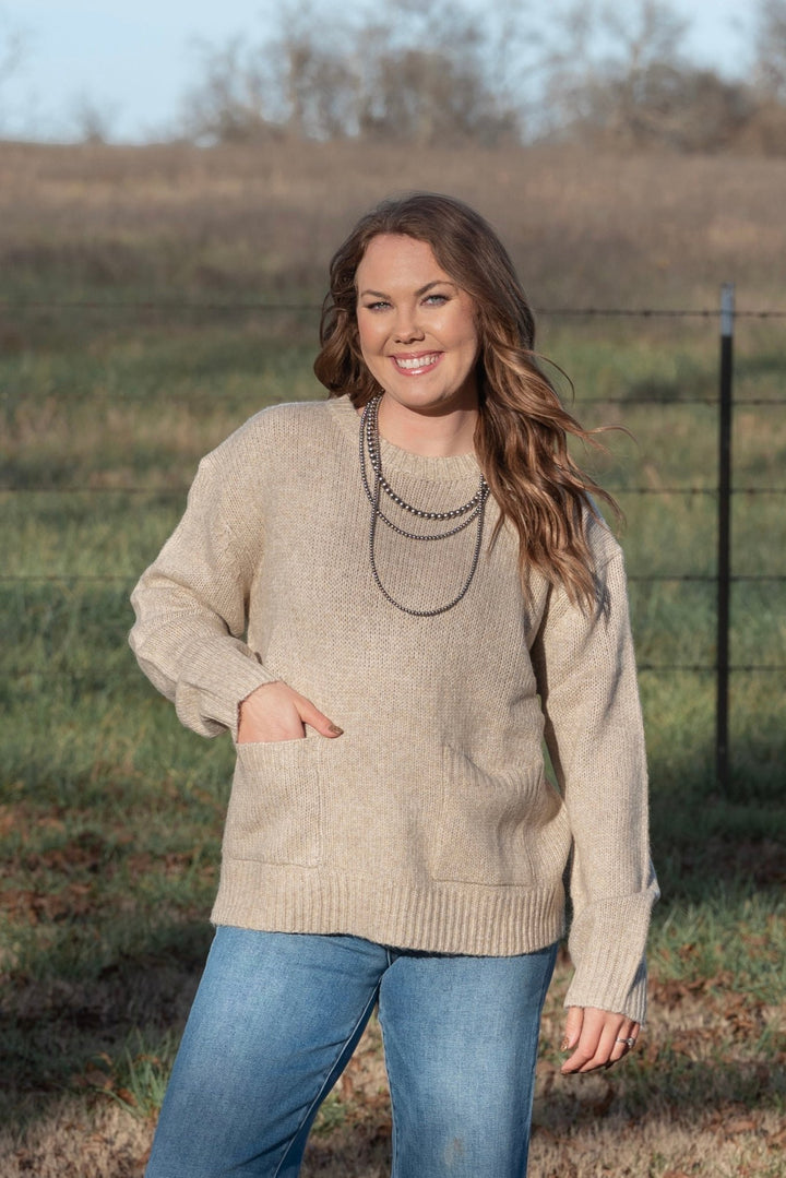 Riley Knit Sweater - Lunabelle West