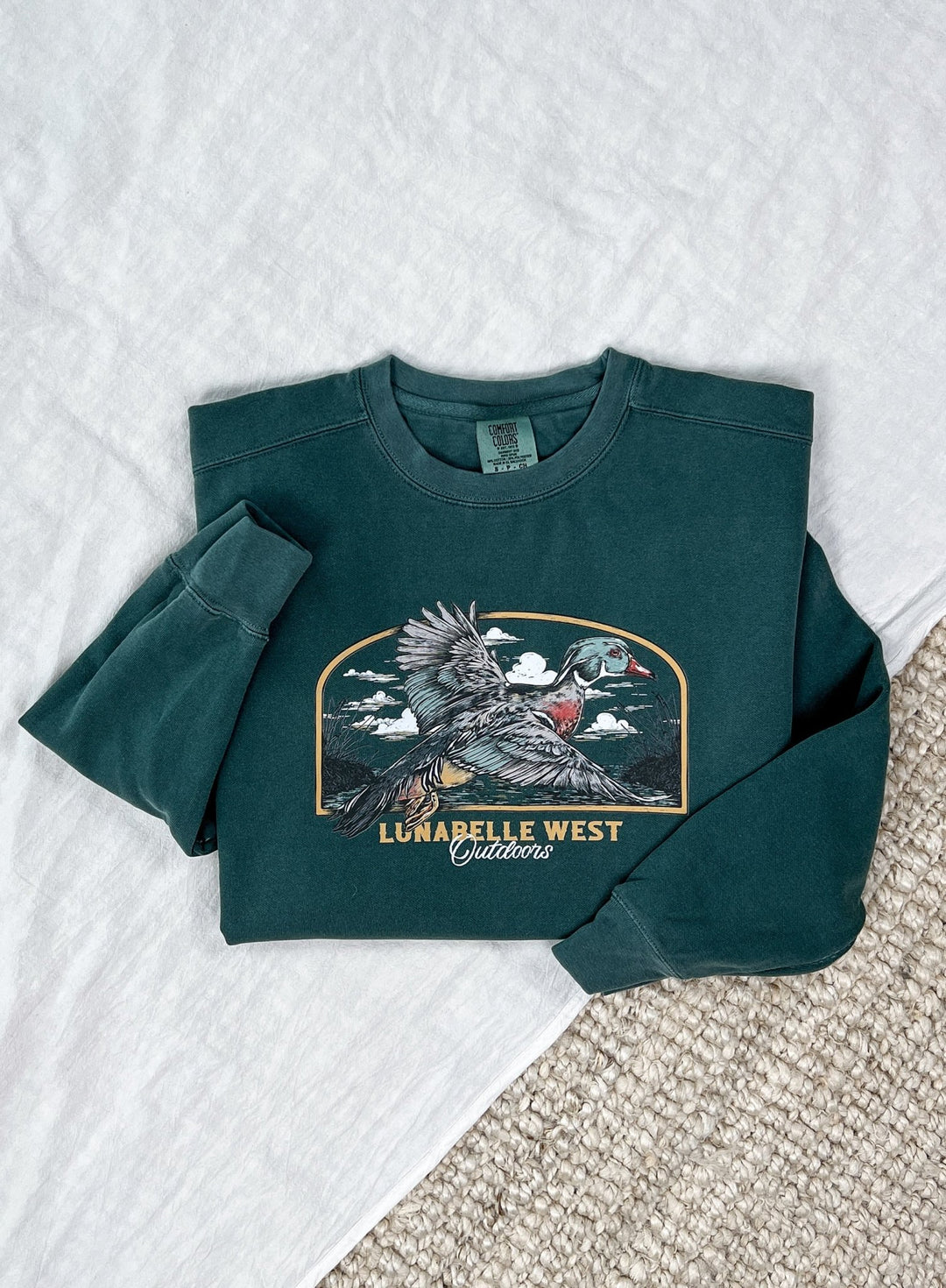 Wood Duck Crewneck - Lunabelle West