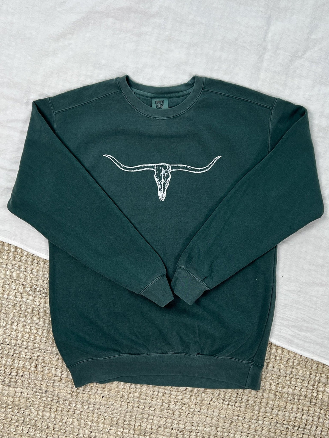 Longhorn Betty Crewneck - Lunabelle West