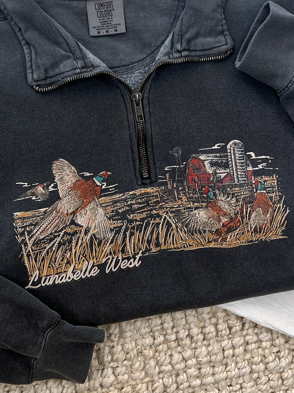 Pheasant Quarter Zip - Lunabelle West