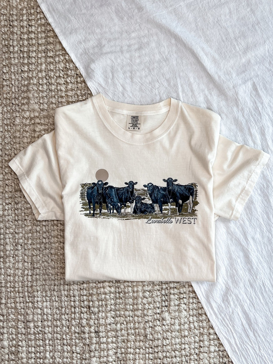 Cattle Landscape Tee - Lunabelle West