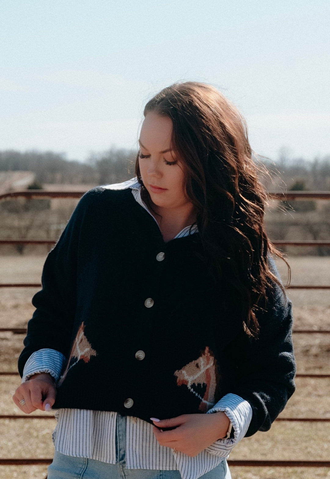 Equestrian Dream Cardigan - Lunabelle West