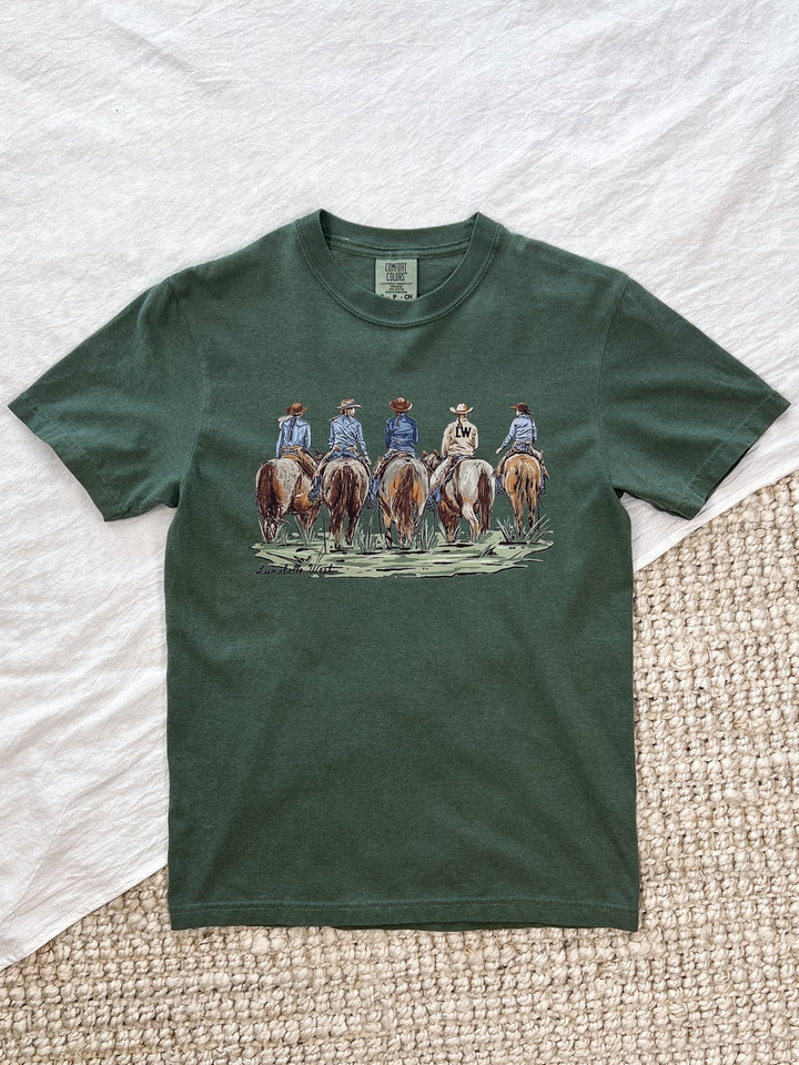 Cowgirl Roundup Tee - Lunabelle West