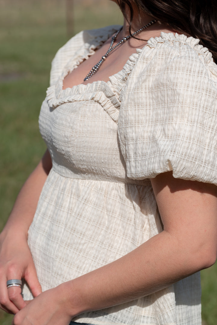 Wilder Organza Top