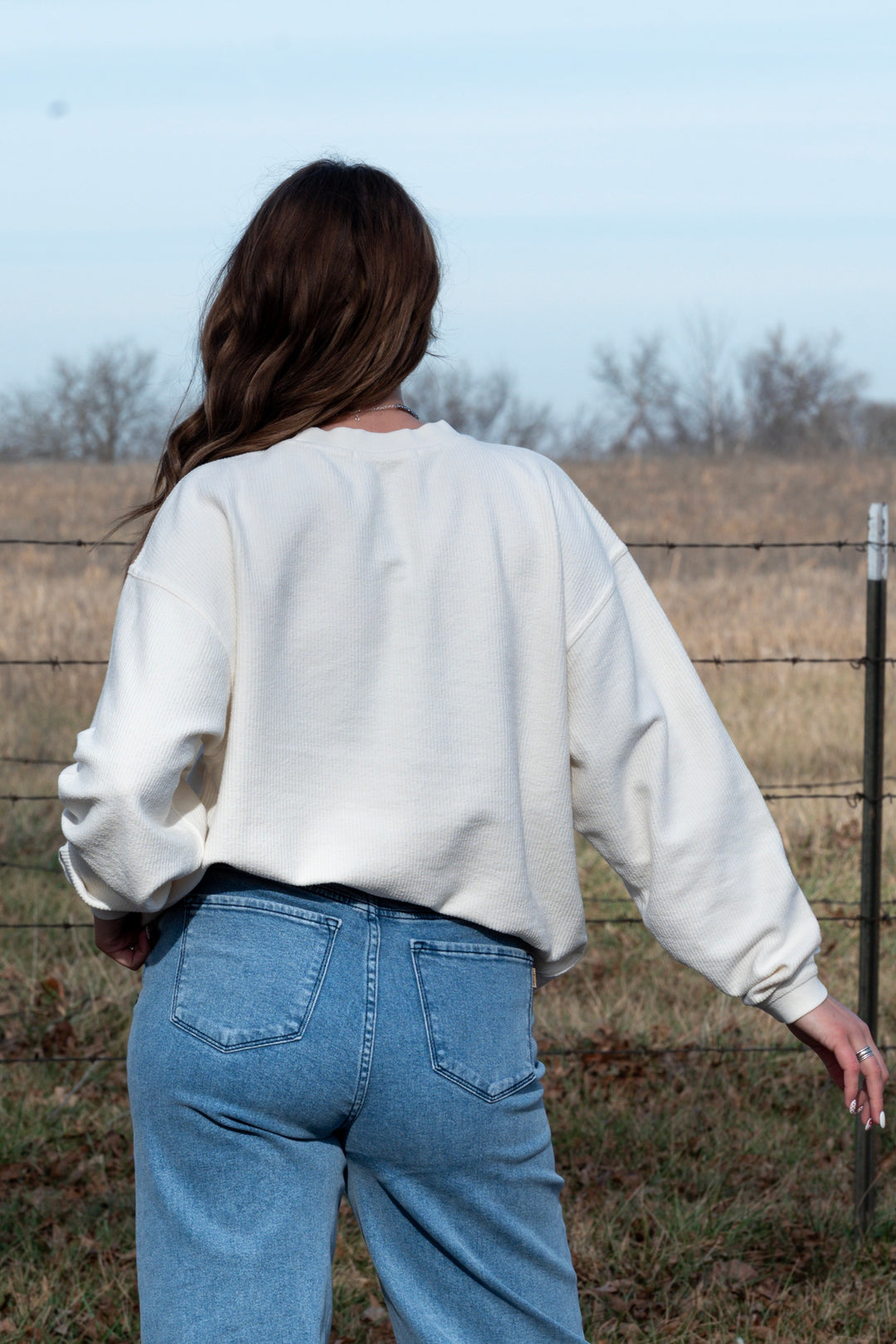 Colter Corded Crewneck