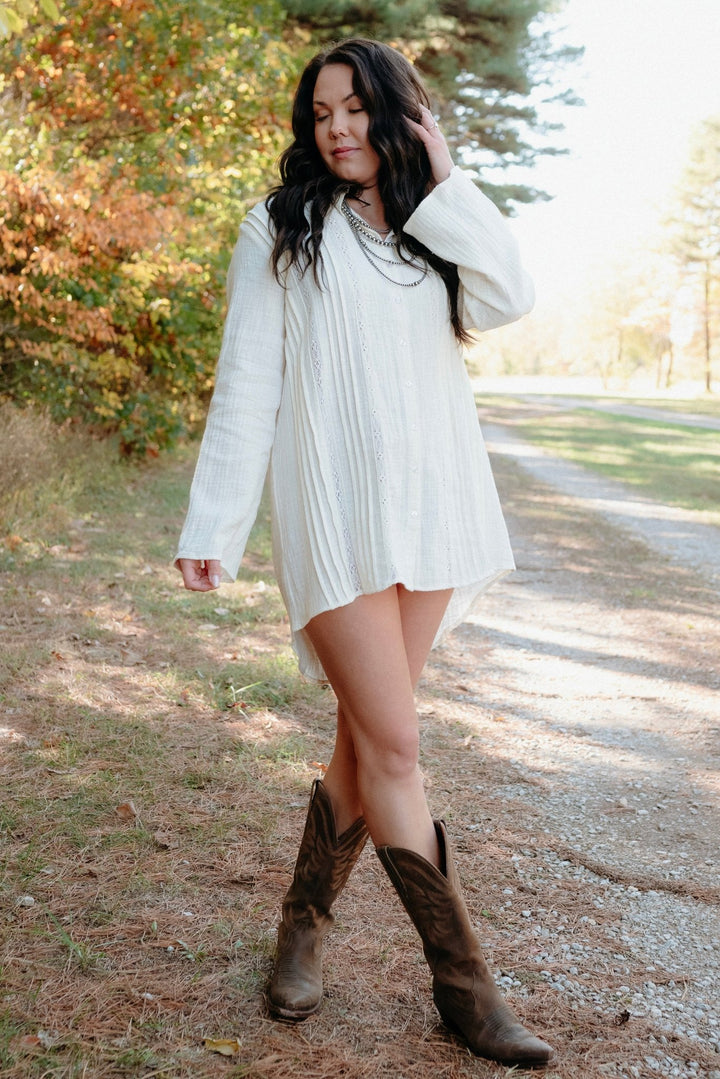 Hampstead Shirt Dress - Lunabelle West