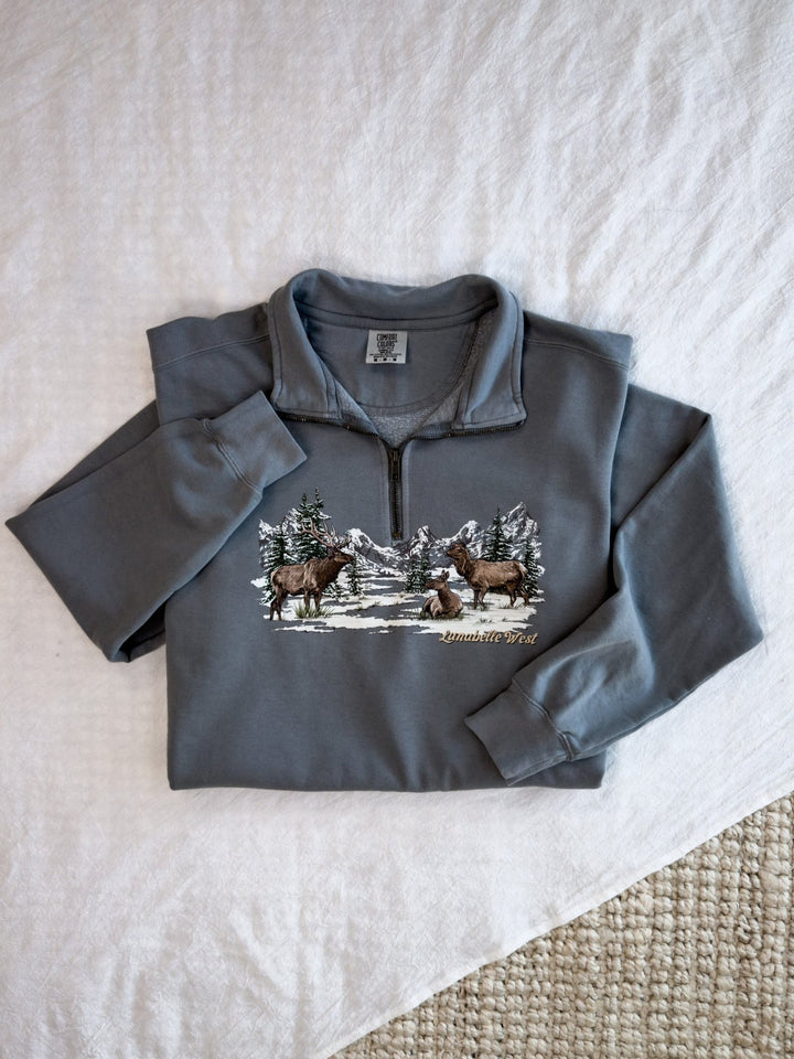 Northern Range Quarter Zip - Lunabelle West