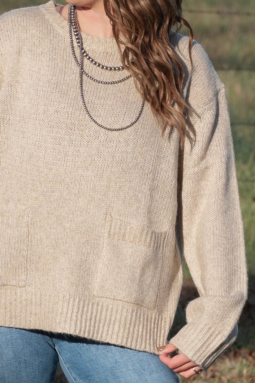 Riley Knit Sweater - Lunabelle West
