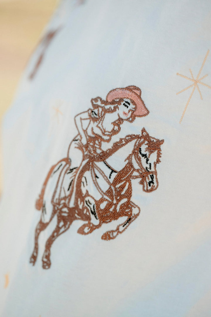 Classic Cowgirl Tee - Lunabelle West