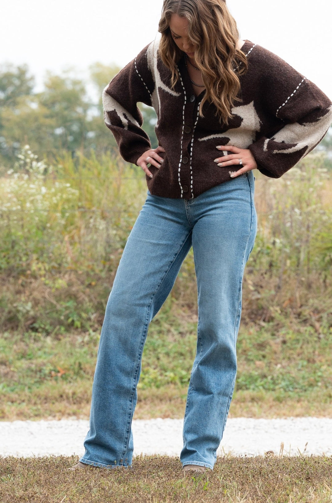 Logan Straight Leg Jeans - Lunabelle West