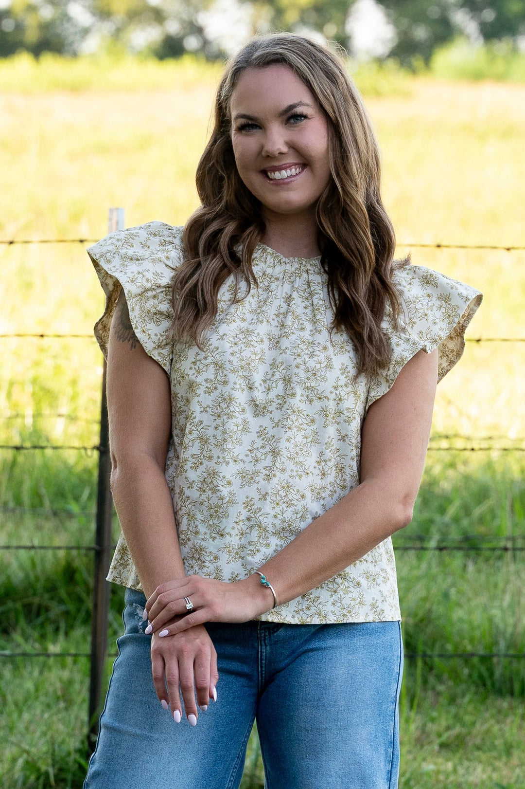 Emmerson Floral Top - Lunabelle West