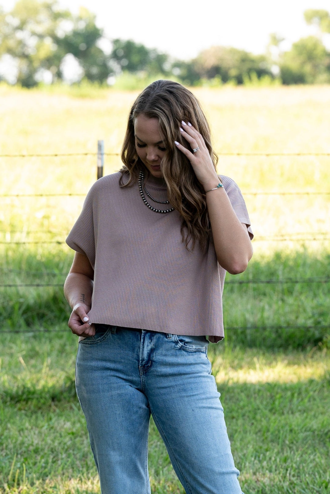 Bryer Knit Top - Lunabelle West