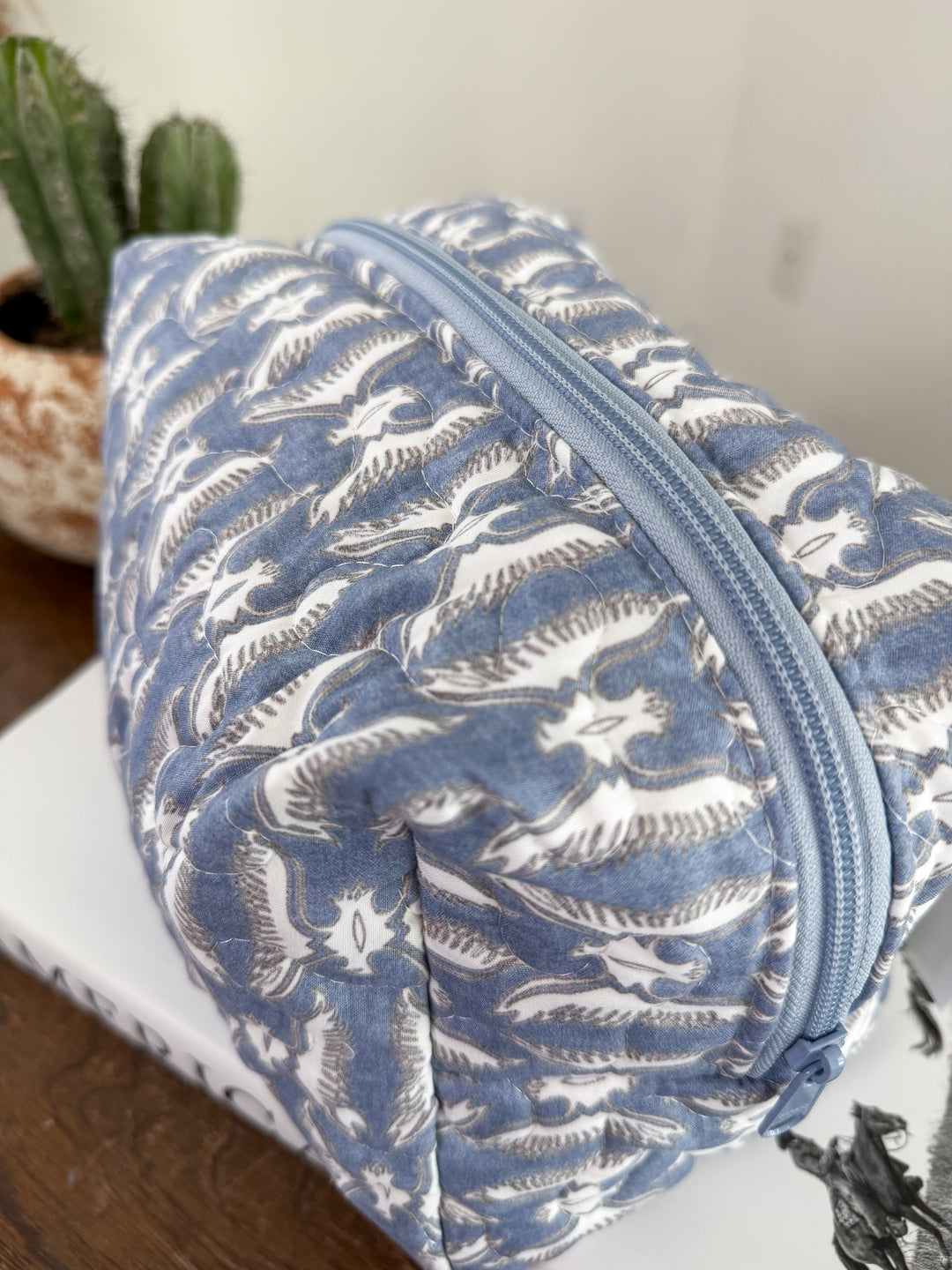 Santa Fe Quilted Makeup Bag