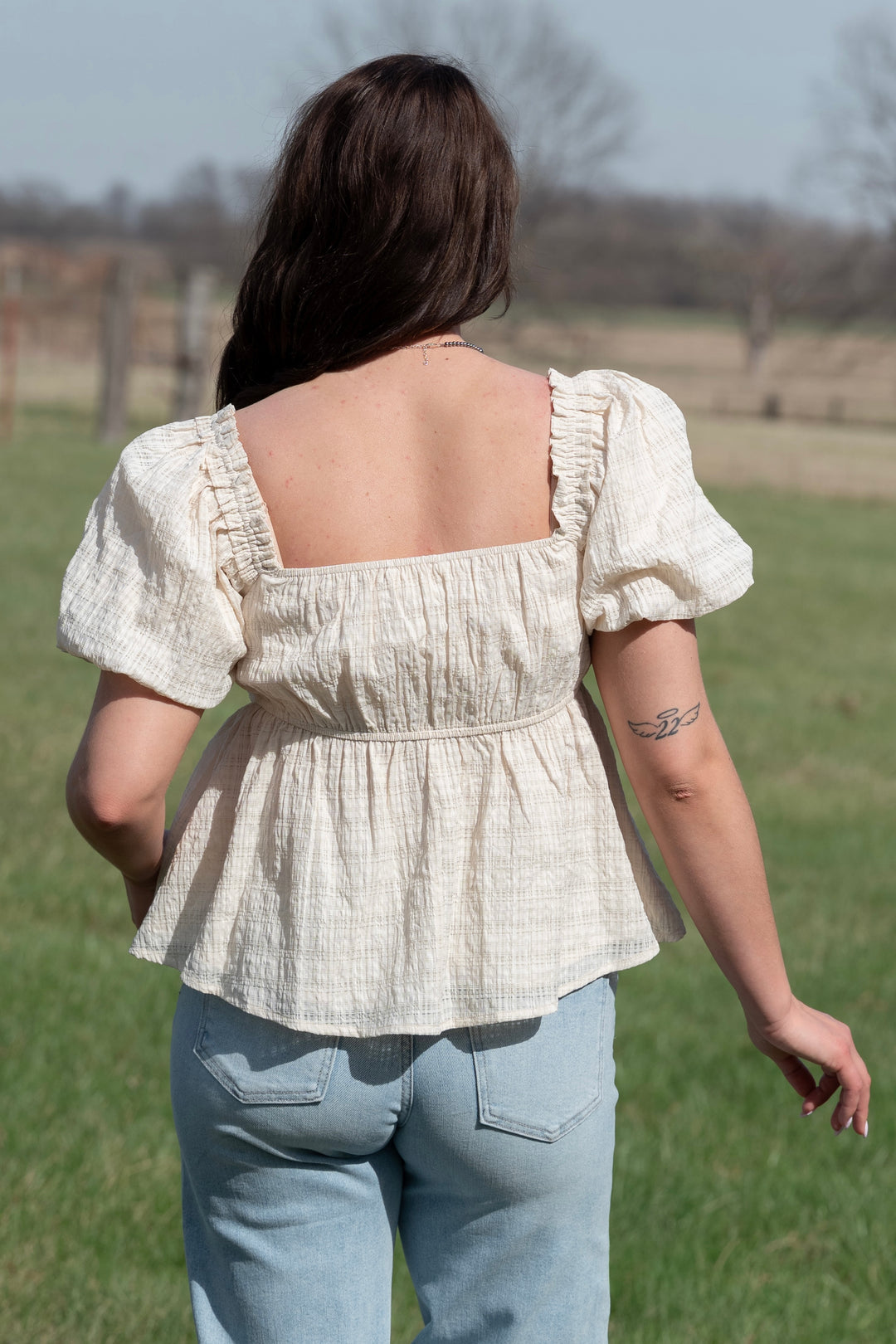Wilder Organza Top