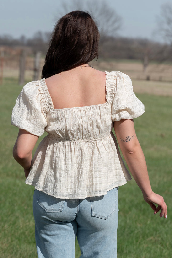 Wilder Organza Top