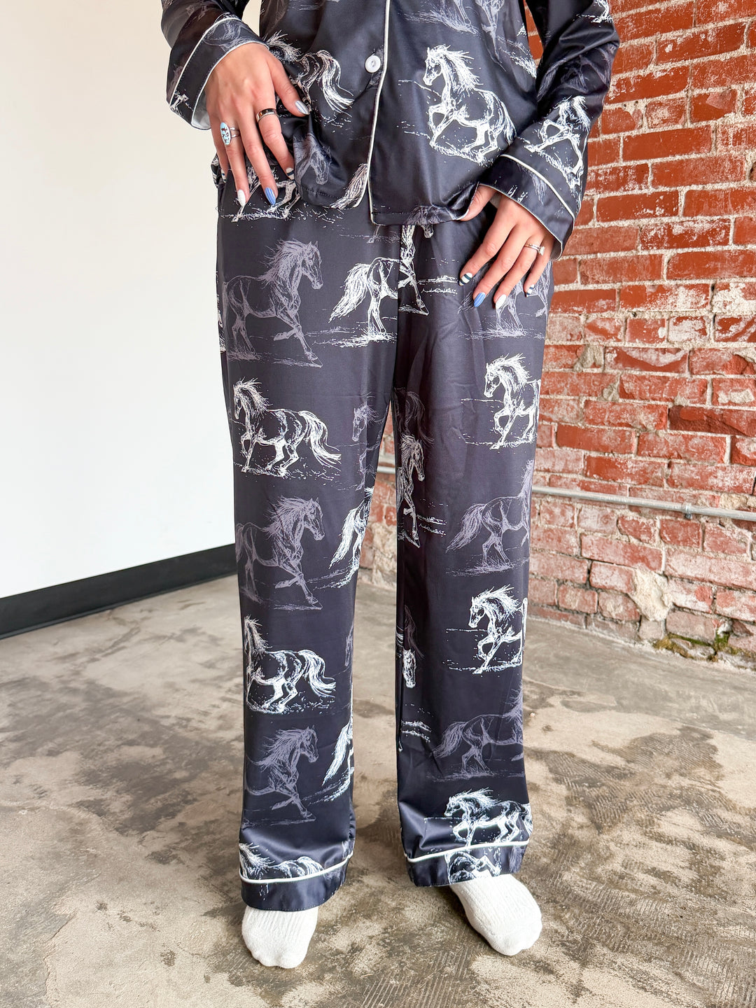 Midnight Run Pajama Set