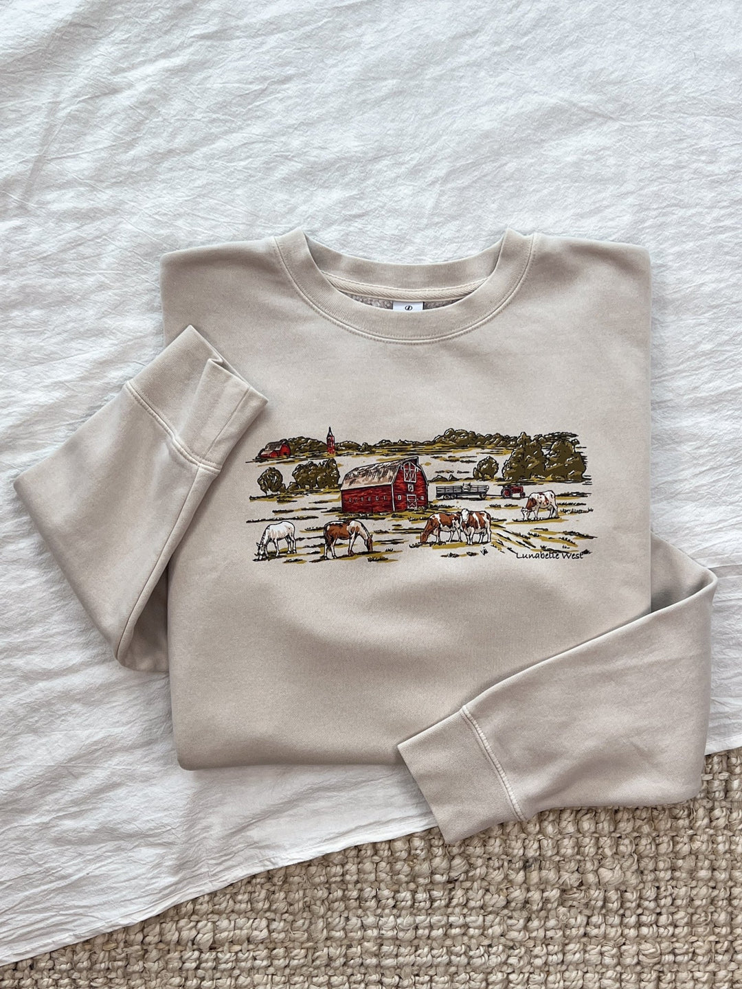 American Farmer Crewneck - Lunabelle West