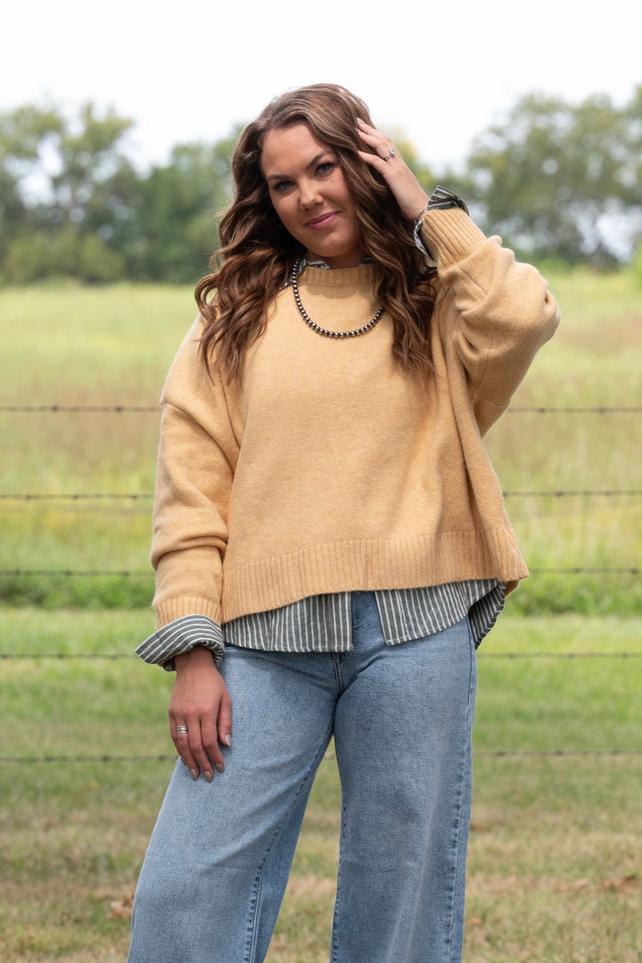 Amber Bow Sweater - Lunabelle West