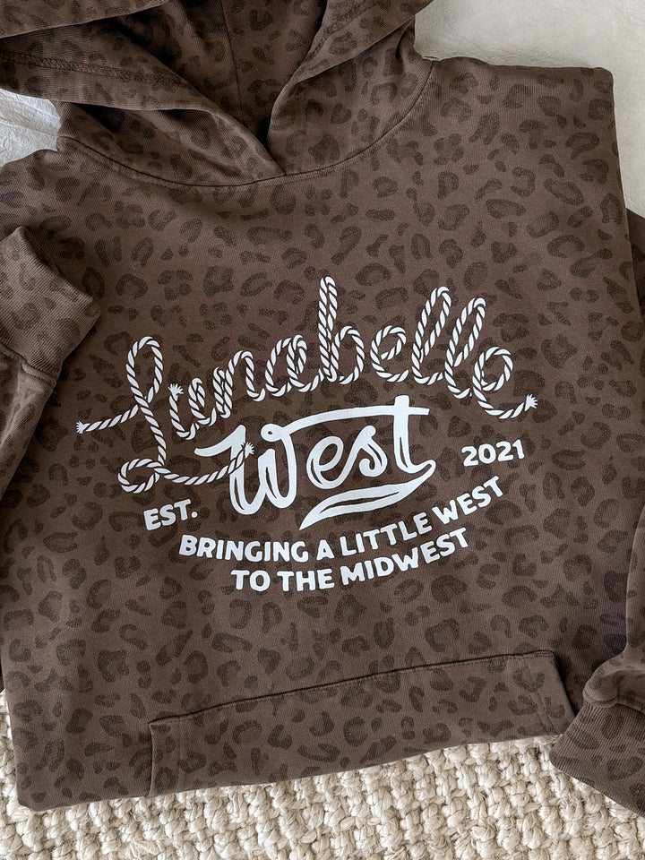 LW Logo Leopard Hoodie