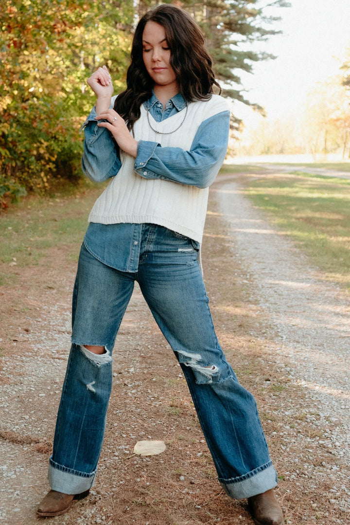 Montana Sweater Vest - Lunabelle West