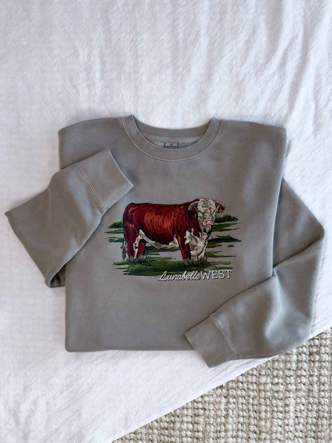 Pasture King Crewneck - Lunabelle West
