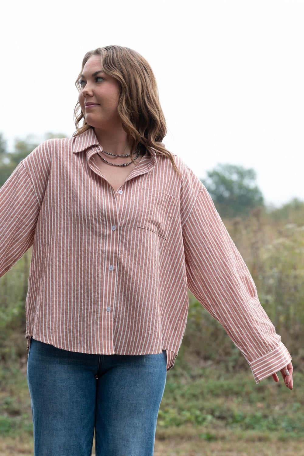Elijah Button Down - Lunabelle West