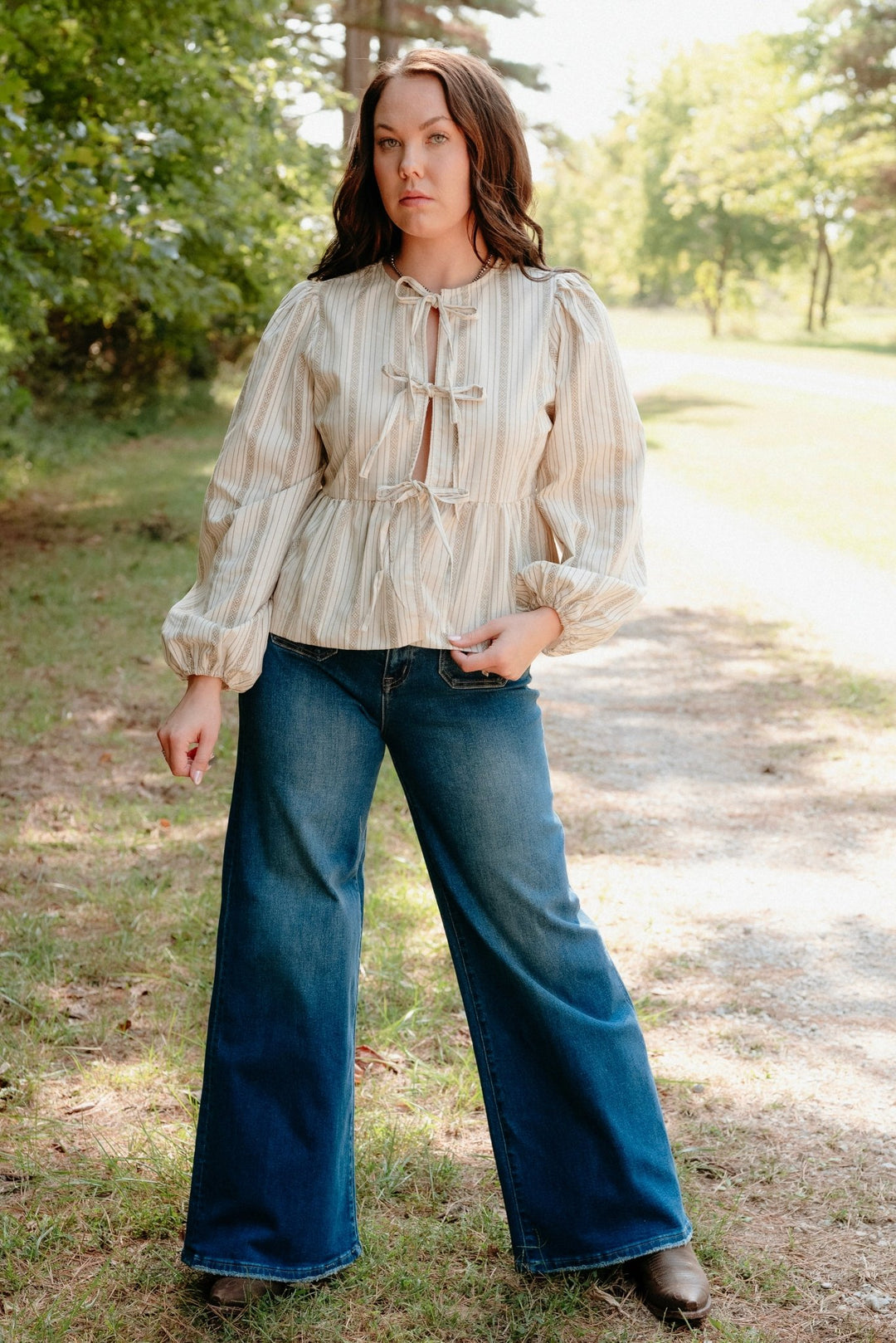 Cimarron Corduroy Top - Lunabelle West