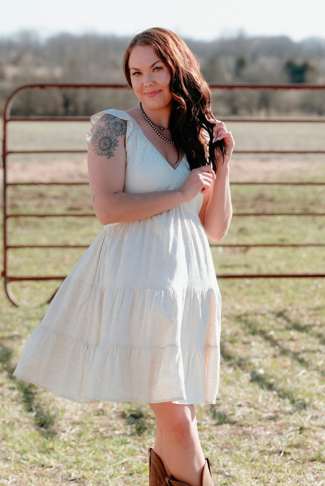 Gwendolyn Tiered Dress - Lunabelle West