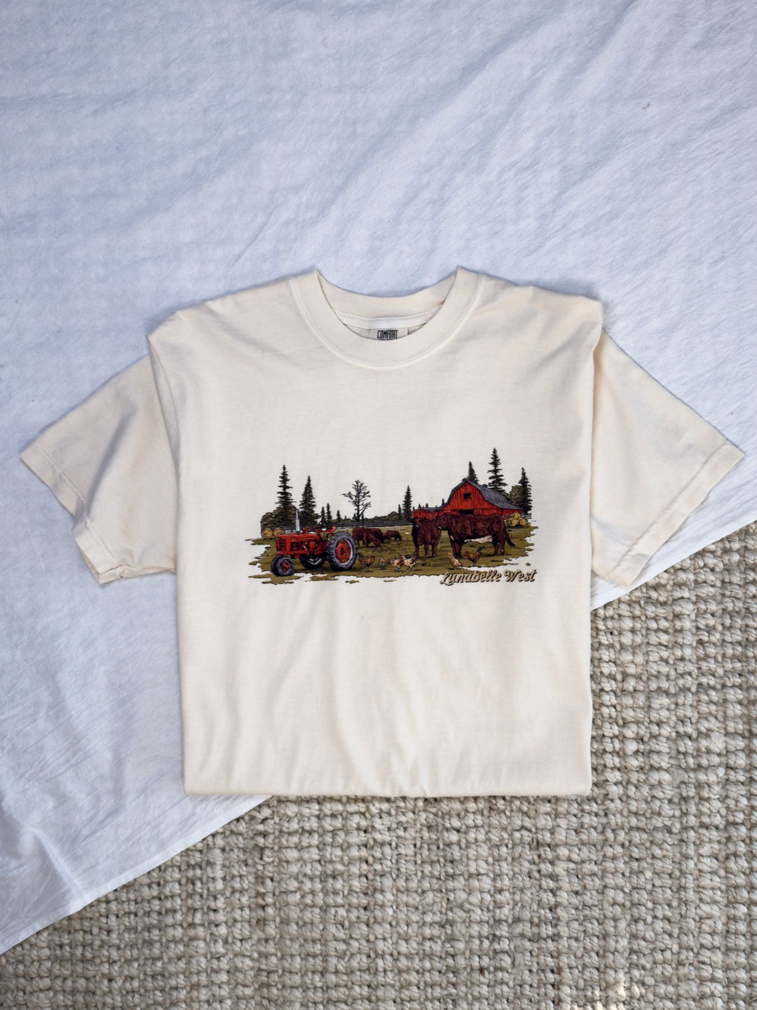Homestead Morning Tee - Lunabelle West