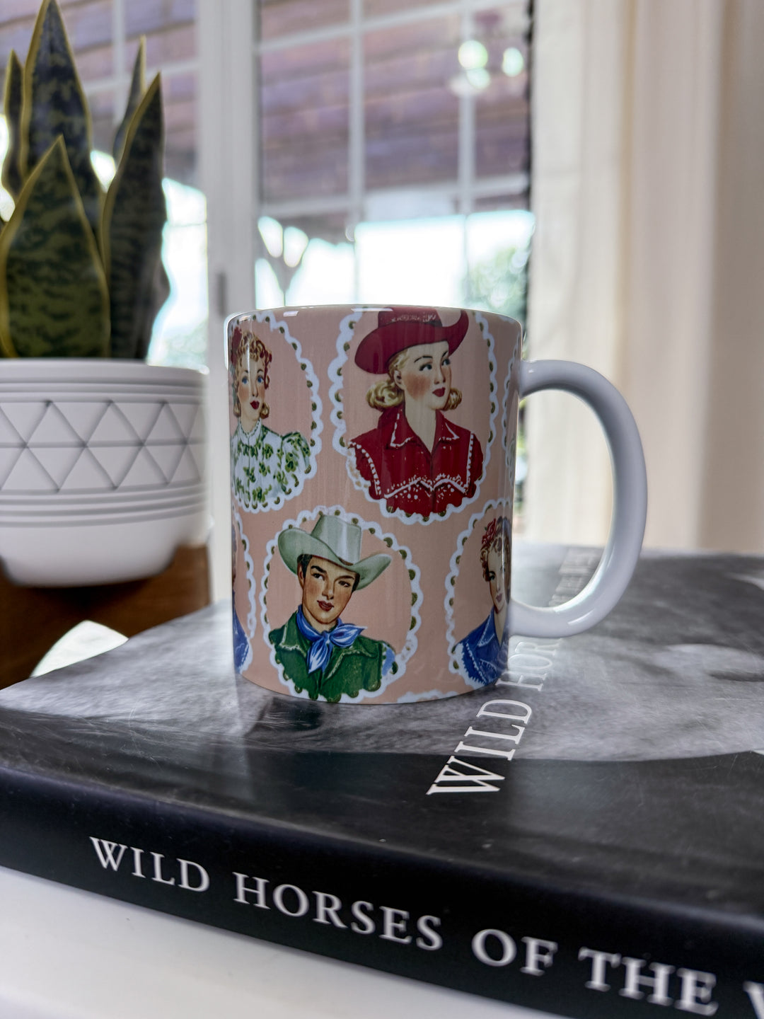 Cowgirl Cameo Mug
