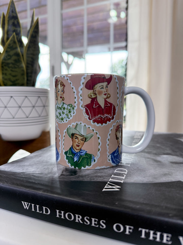 Cowgirl Cameo Mug